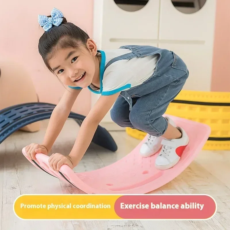 Balance Board Kids Rocking Seesaw Toy For Children Home Balance Training Equipment Multifunctional Seesaw Concentration Training Children's Gifts