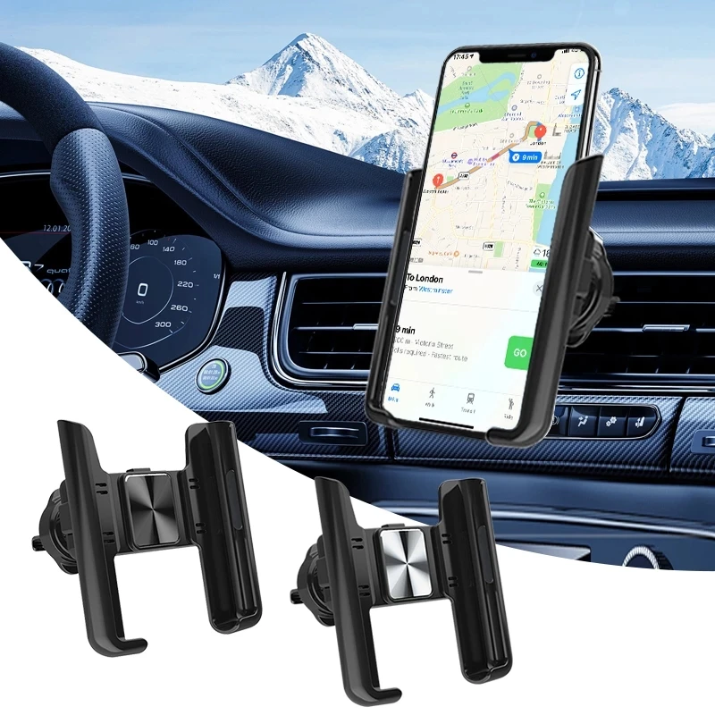Telefon Halter Im Auto Air Vent Clip Halterung GPS Unterstützung