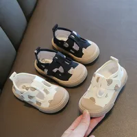 Baby Shoes Spring Summer Newborn First Walkers Infant Shoes Toddler Sneakers Unisex Baby Boy Girl Casual Canvas Shoes 1