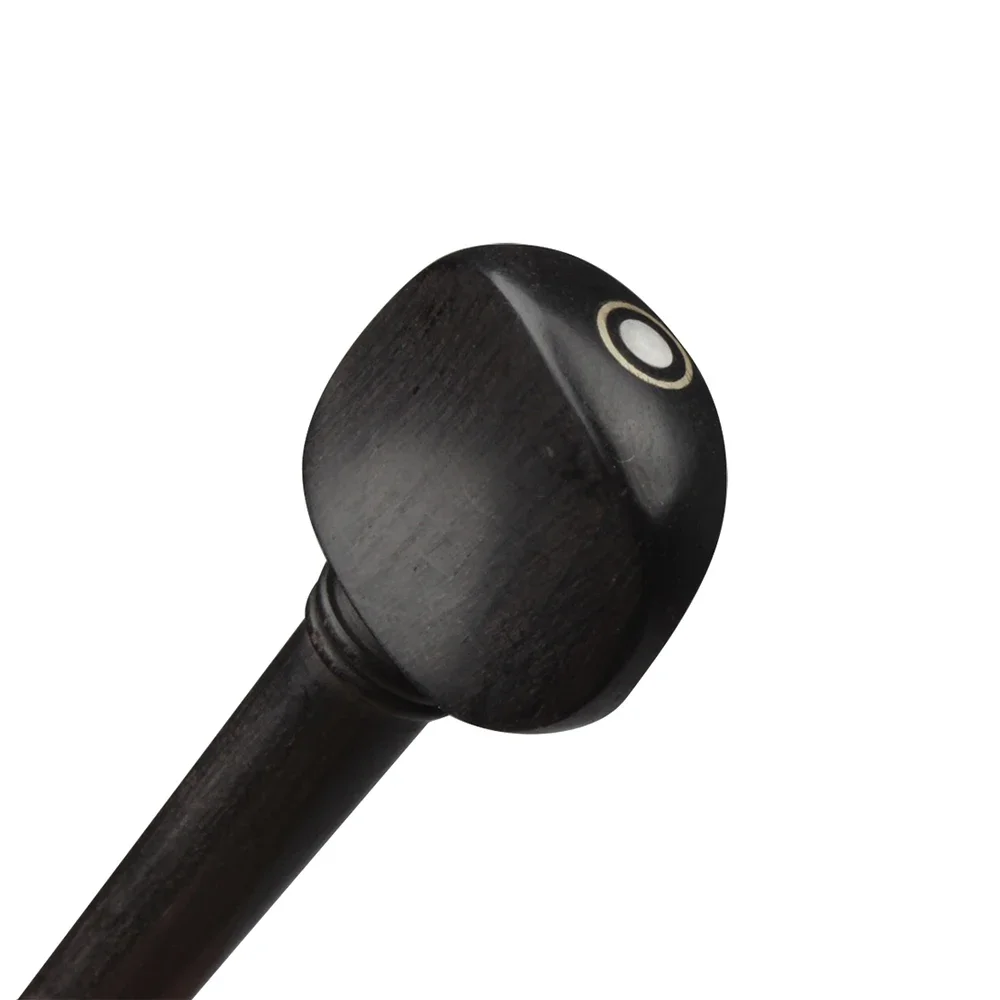 Premium Ebony Violin Tuning Pegs Set - Replacement Stringed Instrument Accessories (4 Pieces)