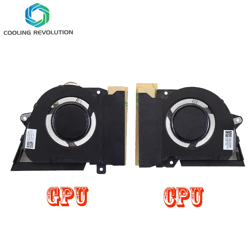 Laptop Cpu Gpu Ventilador de Refrigeração para Asus Zephyrus G14 Ga401q Ga401qec Ga401qm r9 5900hs Rtx 3050 3060 13nr05s0ap0201 13nr05s0ap0101