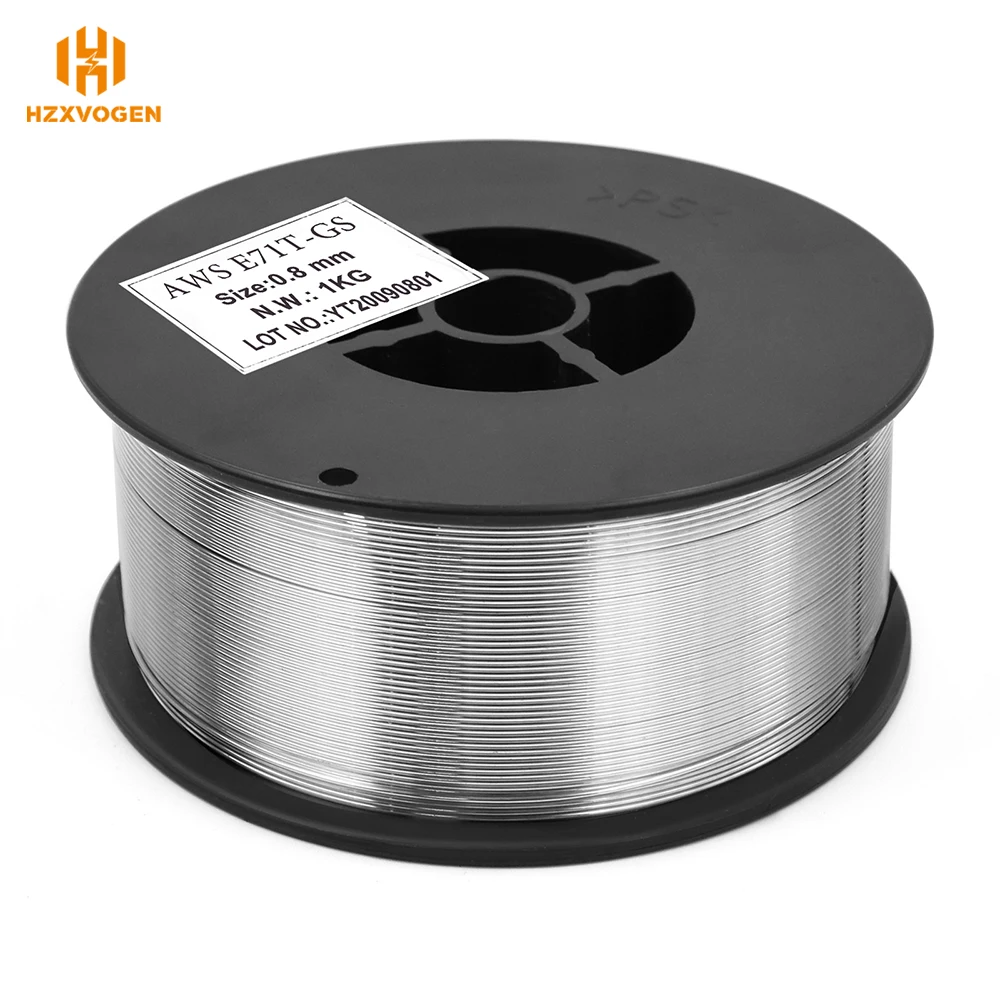 0.8mm 1KG Flux Cored Wire Mig Welding Wires Gasless Stainless Steel Wire Iron Welding Carbon Steel Welder Accessories