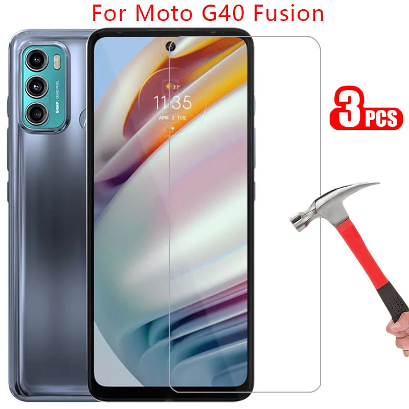 Vetro Temperato Per Motorola Moto G40 Fusion Phone Case Motorolag40 Motog40 Motog G 40 40G G40Fusion Cover Posteriore 360 Motorol Mot