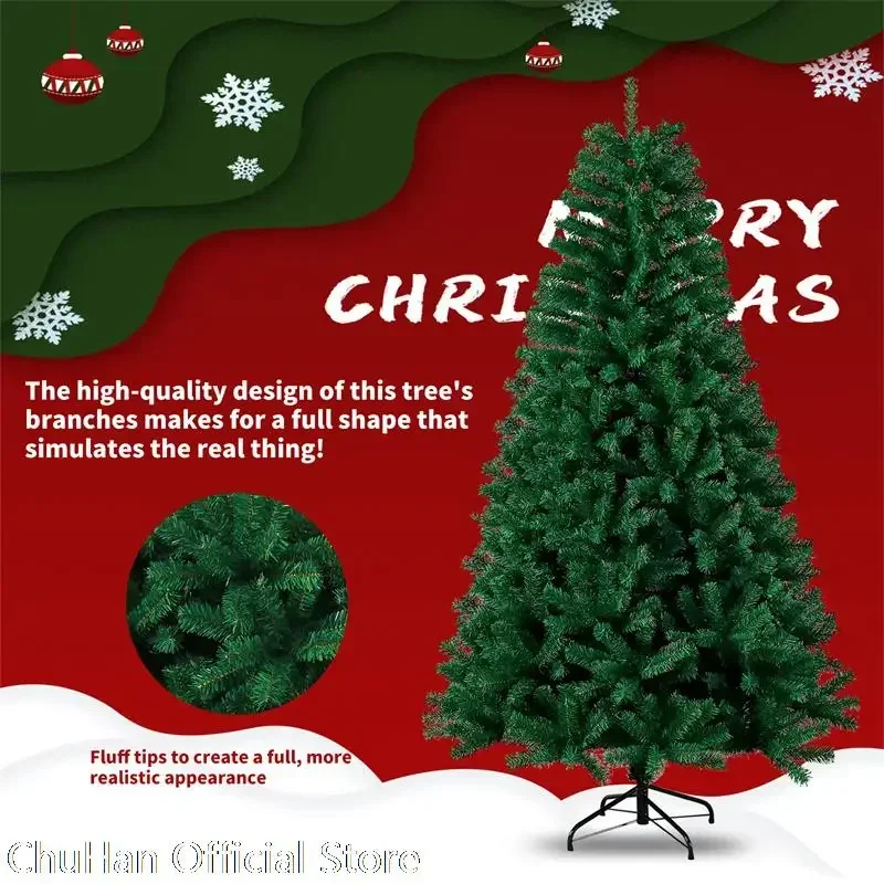 ChuHan2023LargeArtificialChristmasTreeDecorativeFlameRetardant