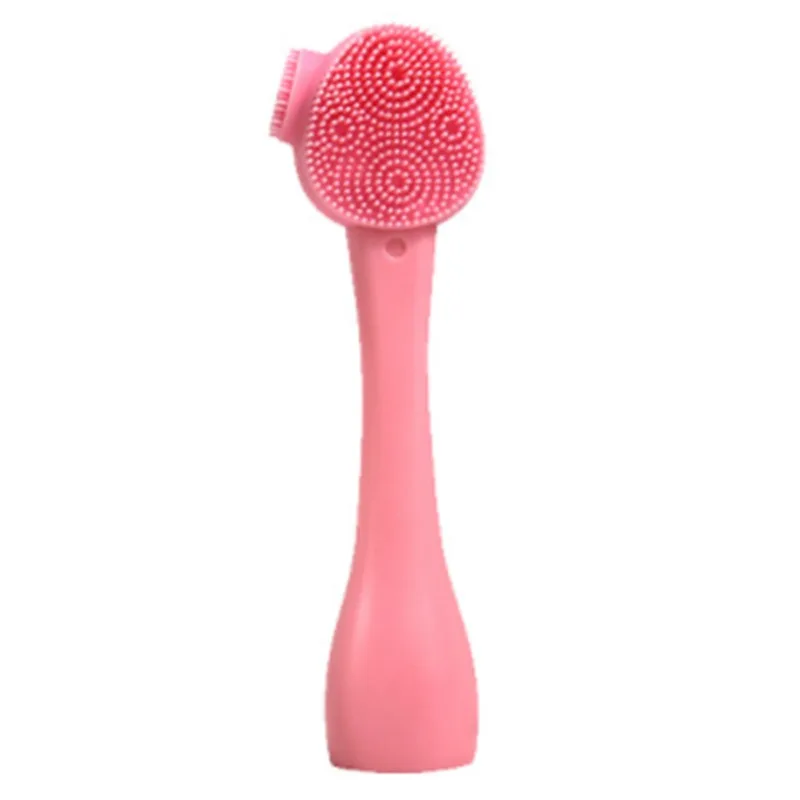 Handheld Silicone Facial Cleansing Brush Exfoliator