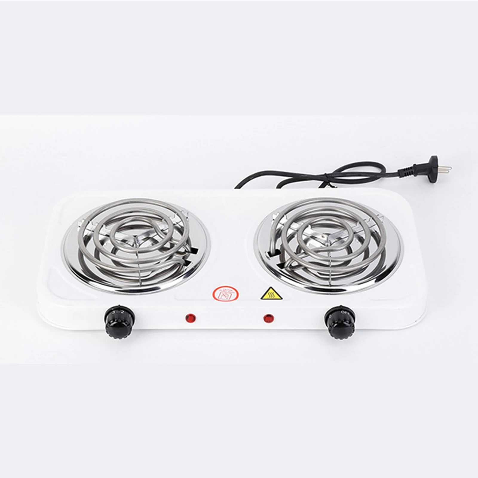 Electric Stove Countertop Electric Coil Burner 2000W Adjustable Temperature