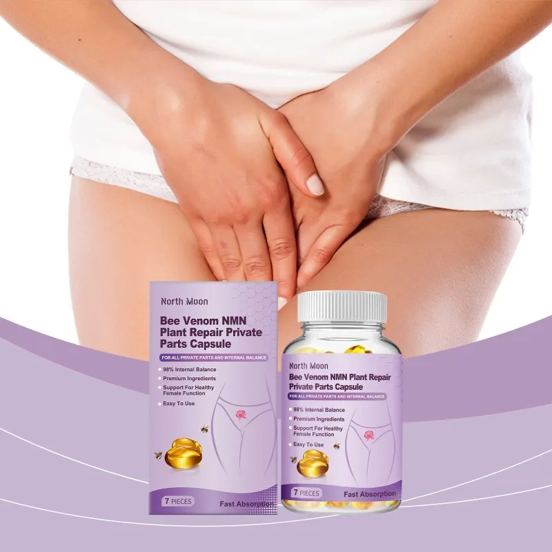 Bee Venom Plant Repair Private Parts Capsul Vagina Tightening Shrinking Remove Odor Anti-Itch Feminine Hygiene Repair Product