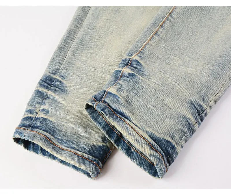 PlatiNum Light Blue Men's Jeans Style 13