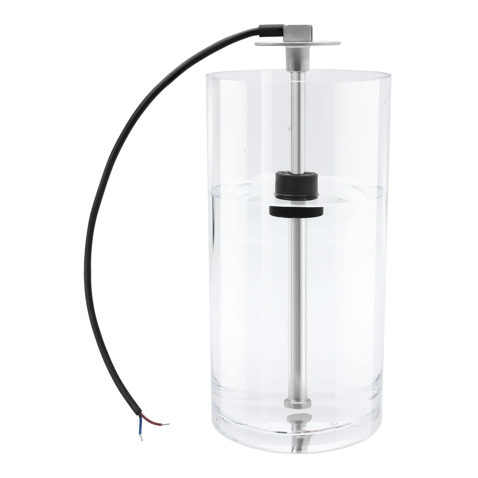52mm Water Level Gauge+Water Level Sensor 100-500mm Water Tank Meter Indicator W