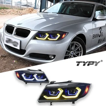 TYPY Car For BMW 3 Series E90 Headlight 2005-2012 Upgrade Modified to New DRL Dynamic Turn Signal LED Headlight Auto Accessories 1