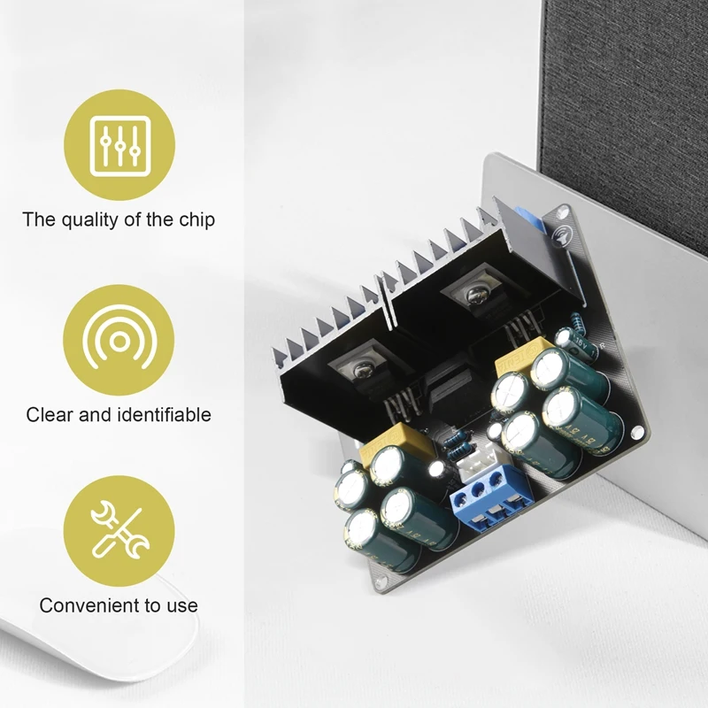 

LM1875 Power Amplifier Board Dual Channel 2.0 Stereo Pure Power Amplifier Board DIY Speaker High Power Module