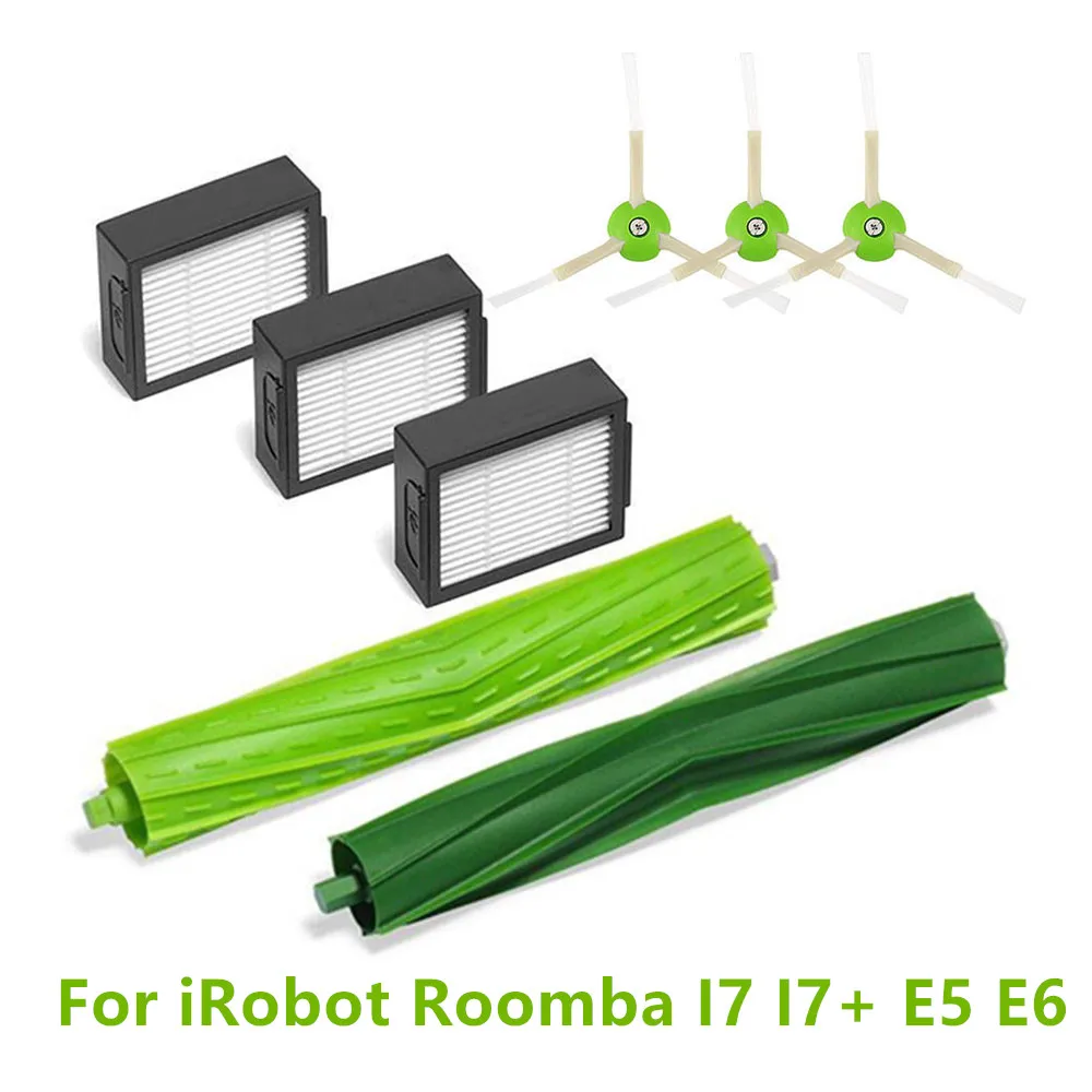 

8 шт./комплект, детали для фильтров Hepa iRobot Roomba I7 + E5 E6