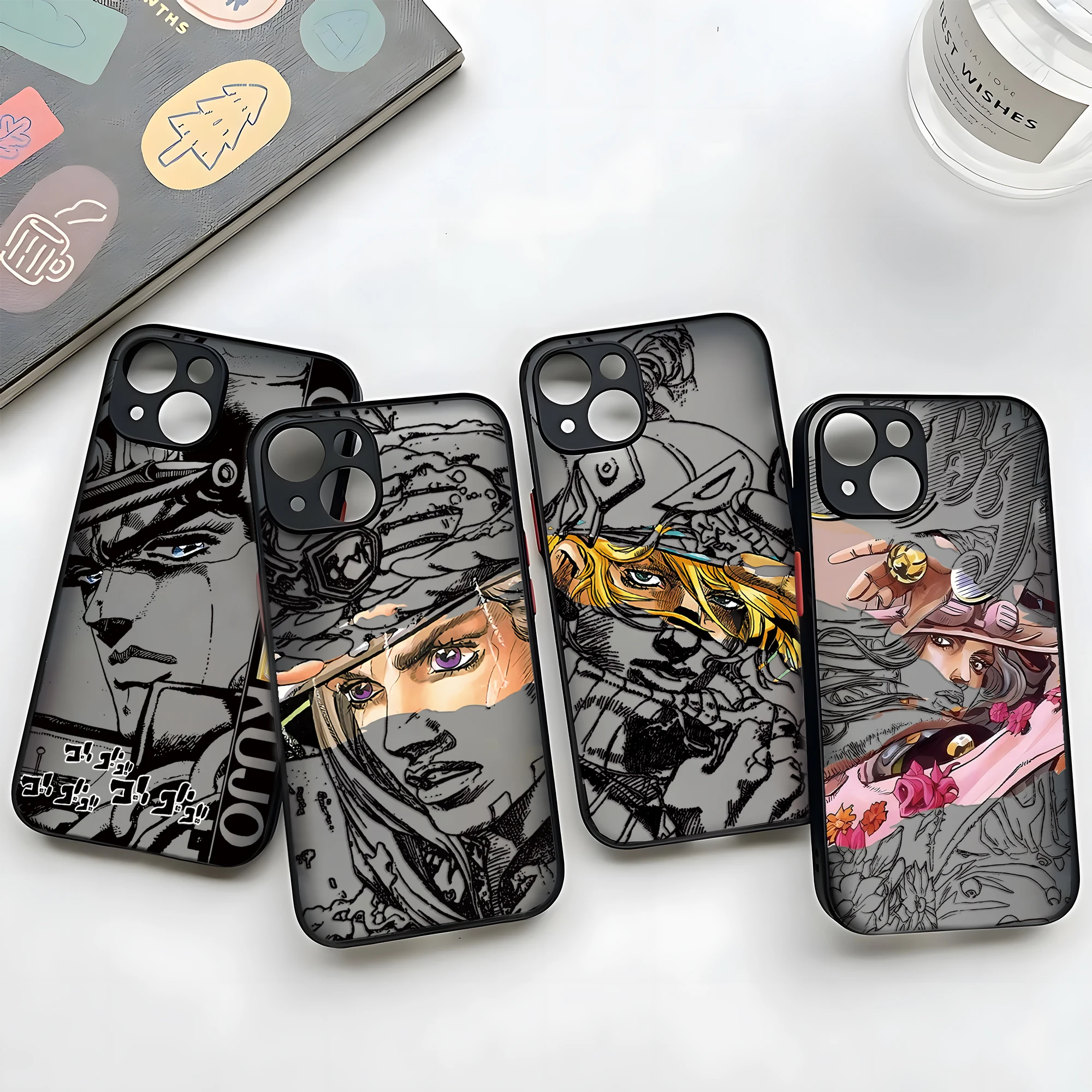 Stylish Anime-Inspired Gyro Zeppeli Phone Case