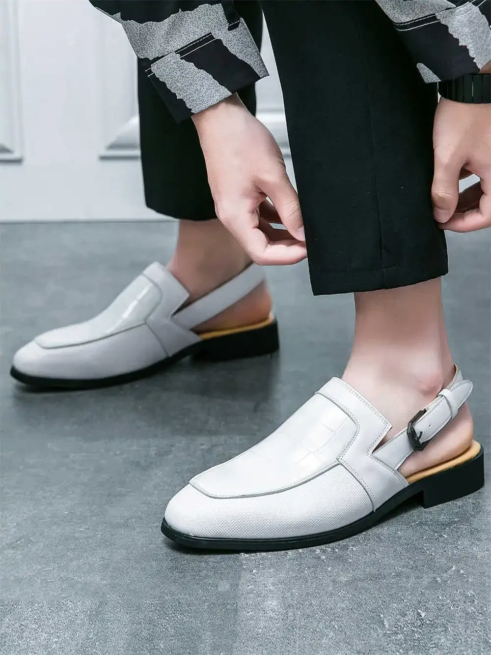 40-44 Mocassino Sandali Uomo Uomo Pantofola Scarpe Sneakers Per Ragazzi Sport Prezzo Accessibile Famoso Marchio Best Luxary Snaeker