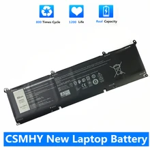 CSMHY 15 9500 G7 69KF2 Bateria Para Dell XPS 7500 Precisão 5550 Alienware M15 M17 R3 P100F P45E P91F P87F00 70N2F DVG8M 8 CQCT