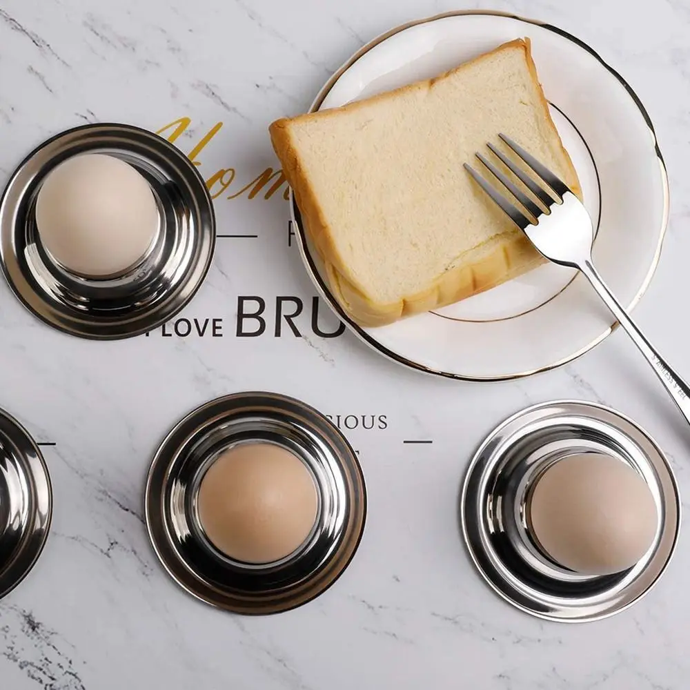 Breakfast Easter Home Decoration Boiled Egg Kitchen Xmas Craft Egg Stand Holder Eggs Cup Storage Rack