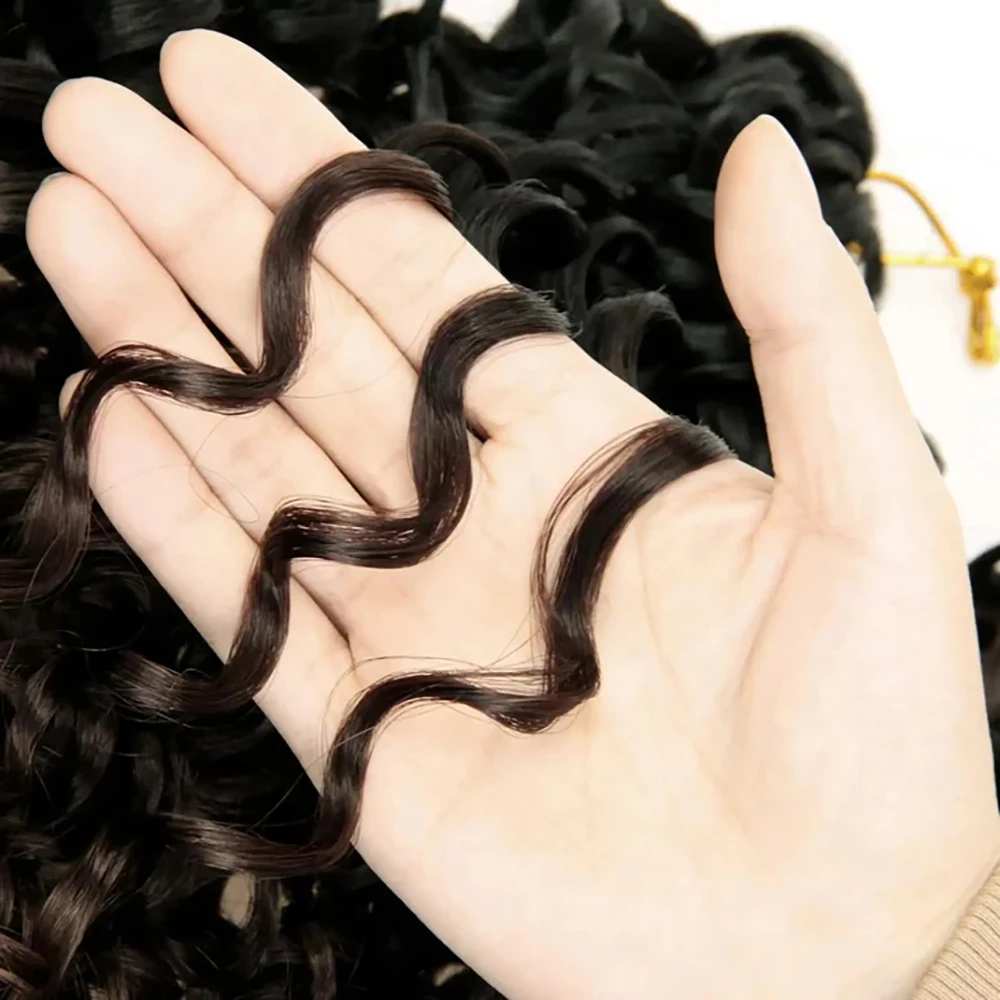 Bundles Raw Hair Human Hair Bulk For Braiding Deep Curly Bulk Vietnamese Human Extensions No Weft Bundles