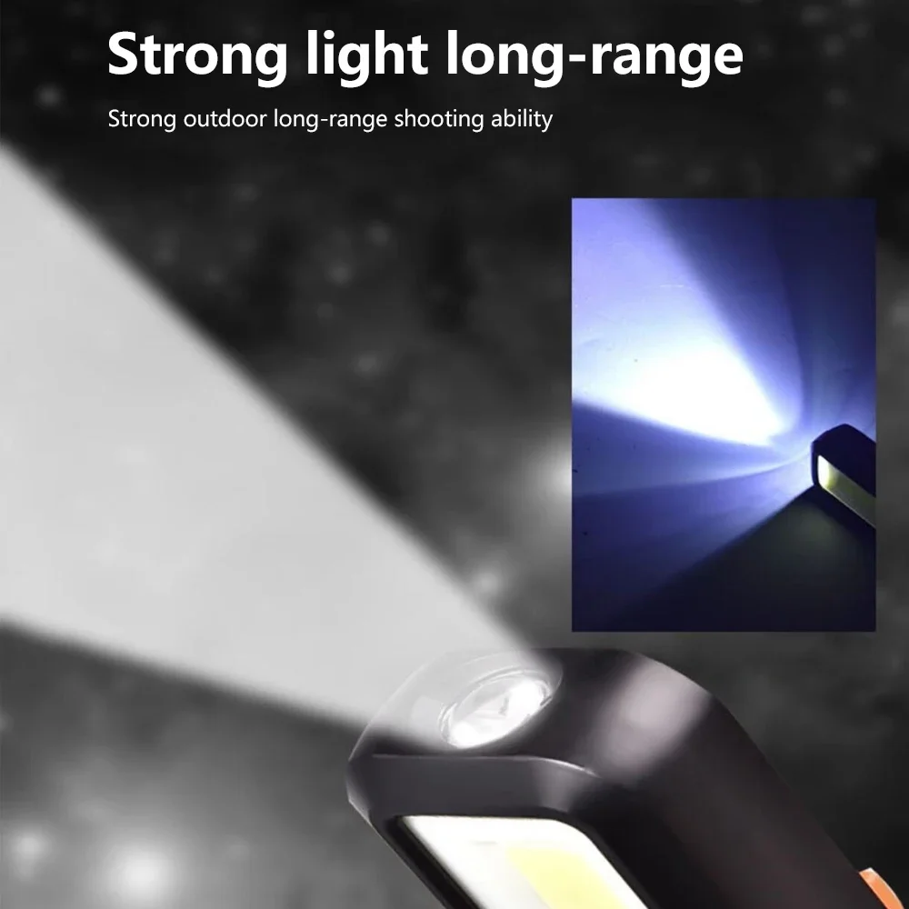 LED Work Light Powerful COB LED Work Light Car Garage Mechanic Lamp USB Rechargeable Flashlight Magnetic Torch Emergency Light Warning Ligh led flashlight led work light work light