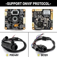 Модуль IP-камеры RTSP POE 3MP 25FPS Плата веб-камеры IMX307 CMOS с креплением объектива M12 Поддержка Onvif RTMP Push Video Stream To Youtube — изображение 6