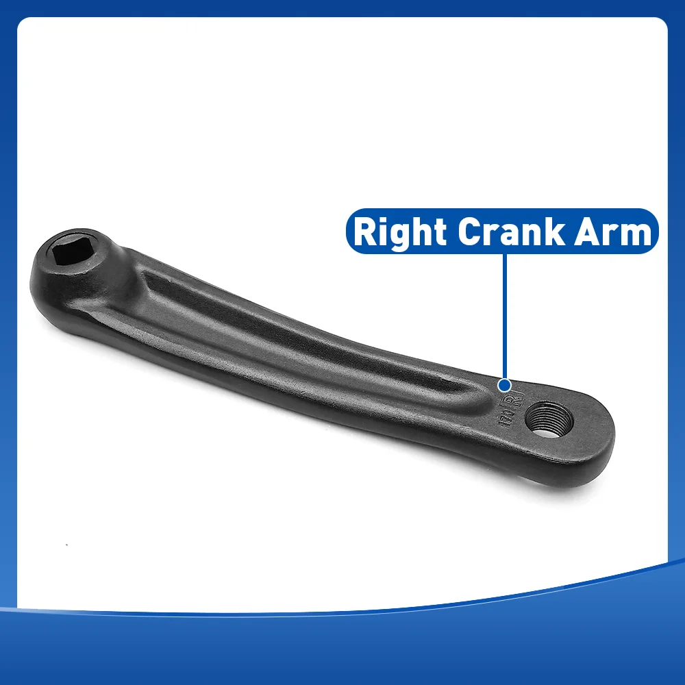 Tongsheng 크랭크 암 전기 자전거 크랭크 중반 모터 크랭크 필수 부품 중반 모터 액세서리 TSDZ2 전기 자전거