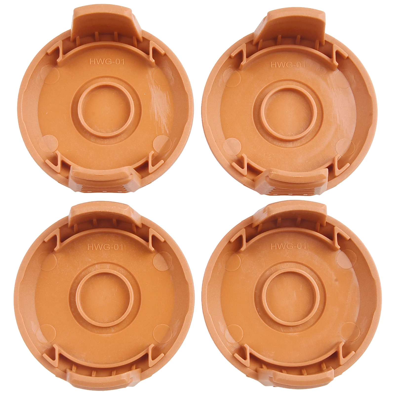 Set Of 4 Replacement Spool Line Cap Covers Compatible With For Worx WG150 WG160 WG163 WG165 WG175 WG180 String Trimmer