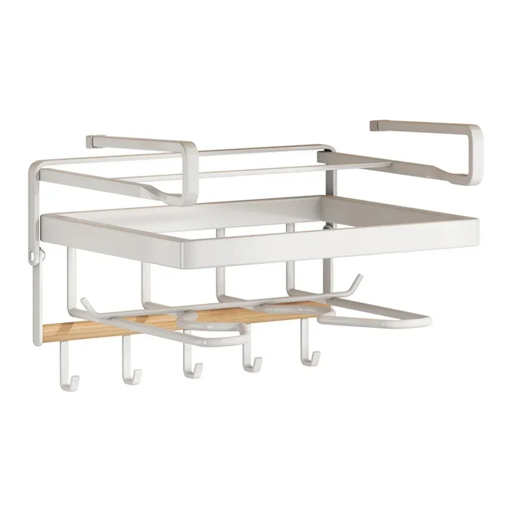 

Вешалка для хранения крышек шкафов, подвесной держатель для полотенец, многослойная вешалка для бумажных салфеток, стойка для горшков под доской, кухонный крючок, вешалка, полка