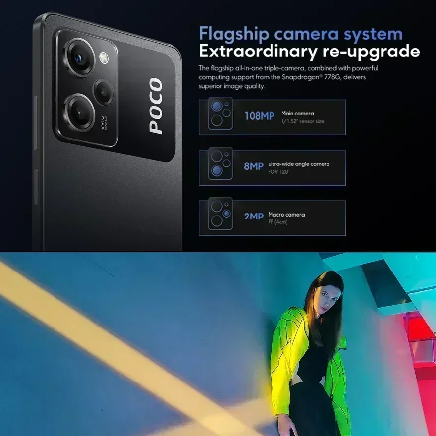 Global Version POCO X5 Pro 5G Smartphone 128GB/256GB NFC Snapdragon 778G 6.67