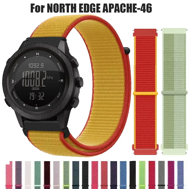Sport Nylon Loop Wrist Strap - 22mm Replacement Bracelet Band
