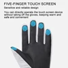 LOOGDEEL Ski Gloves Warm Winter Snowmobile Snow Snowboard Thermal Gloves Waterproof Touchscreen Function Windproof Plush Mittens 4