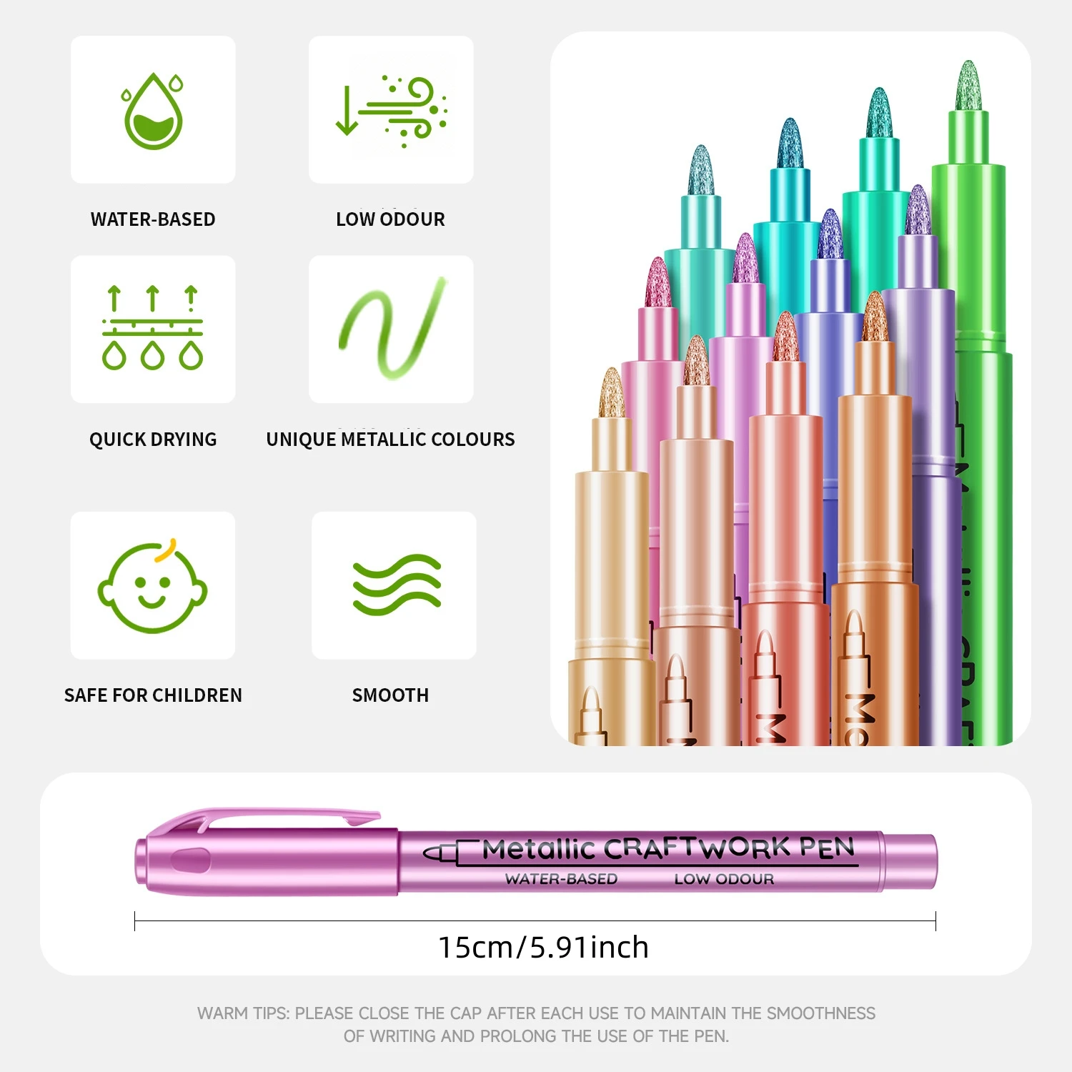 Metallic Paint Markers 2