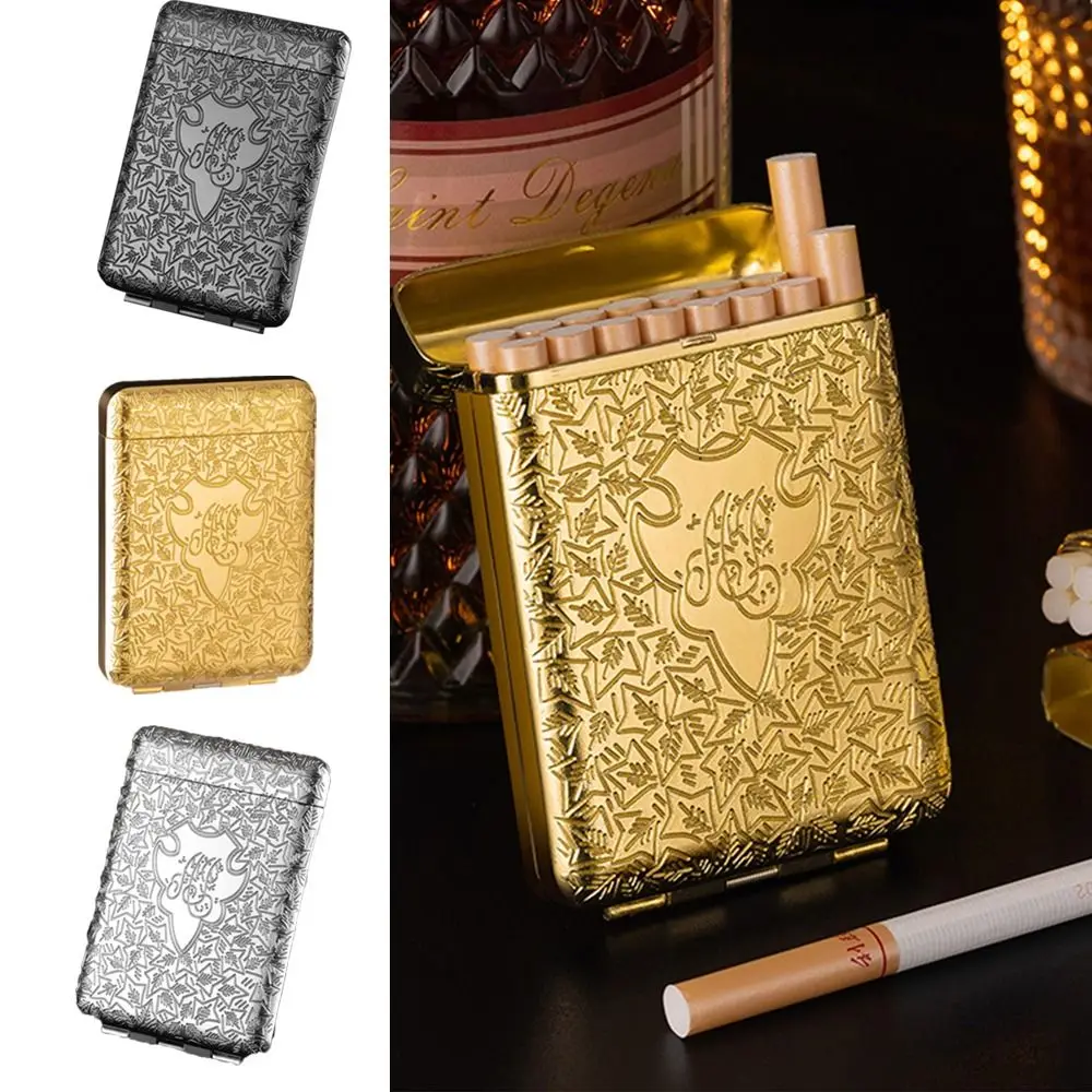 Women For 16pcs 84mm Cigarettes Men For Weed Metal Cigarette Case Vintage  Cigarette Holder Cigarette Box - AliExpress
