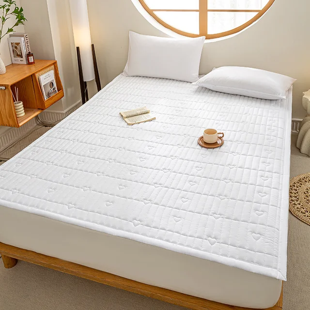 Coussin de matelas antidérapant fin, matelas lavable en machine, literie de dortoir d'étudiants, literie, coussin de drap de lit domestique 3