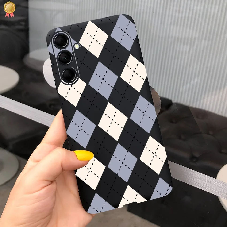 For Samsung F54 5G Cases Cute Cartoon Shockproof Black Pink Silicone For Samsung Galaxy F54 F54 5G Phone Case Bumper Funda