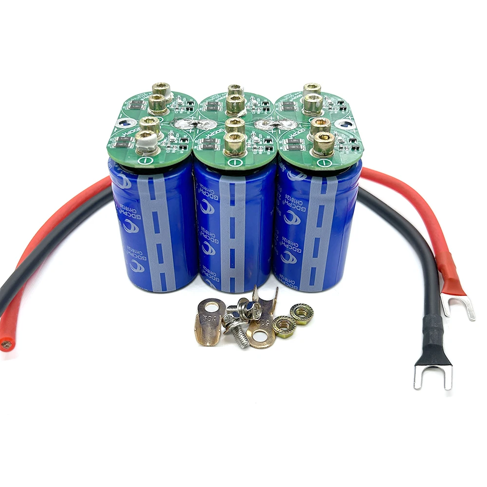 1Unit GDCPH 16V83F Automotive Rectifier Module 5.4V250F *3Set Bank With Self-Assembly Screws 2.7V500F Backup Power Supply