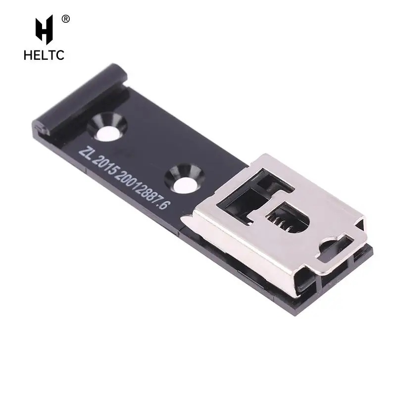 35mm DIN Rail Fixed Clamp Fasten Clip U Shaped DIN Rail Holder 1pc Buckle Fixed Clamp Fastener Clip For Relay Mounting fixing clamp bracket