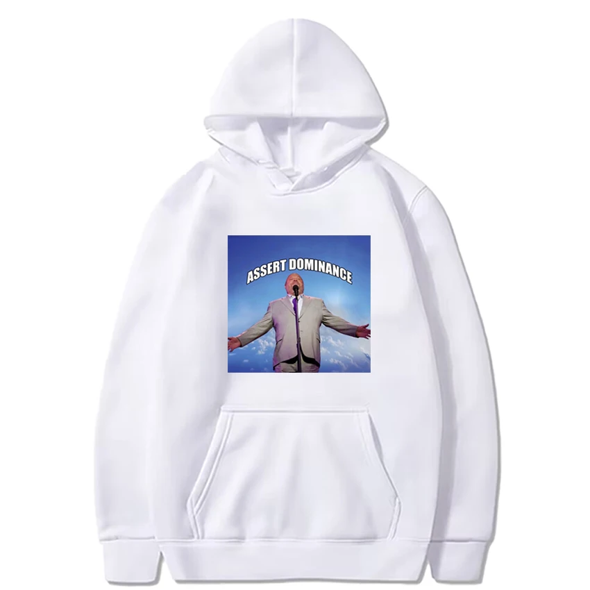 Bertram ASSERT DOMINANC Graphics Hoodie Men Women harajuku fashion streetwea Looser hoodies vintage Fleece Hood tracksuit
