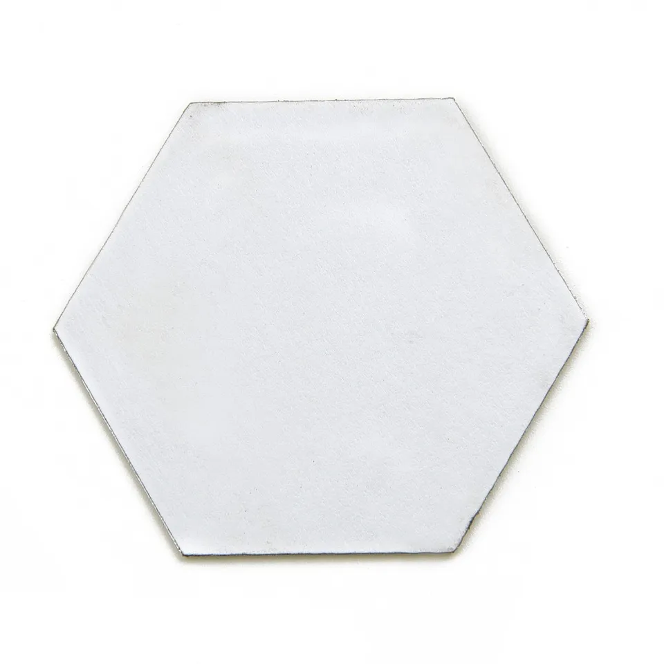 ENIXWH Lot 12 Autocollants Muraux Hexagonaux Miroir Acrylique Argenté 20x23x11,5cm - Décoration Salon Salle De Bain