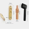 PE Electric Fusion Machine Joint Butt Welding Machine Accessory Copper Head D 4.0 4.7 5.0MM Rubber Sleeve Female Head 1