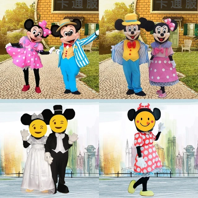 Mickey Mouse Cartoon Characters  Adults Mickey Mouse Costumes - Disney  Cartoon - Aliexpress