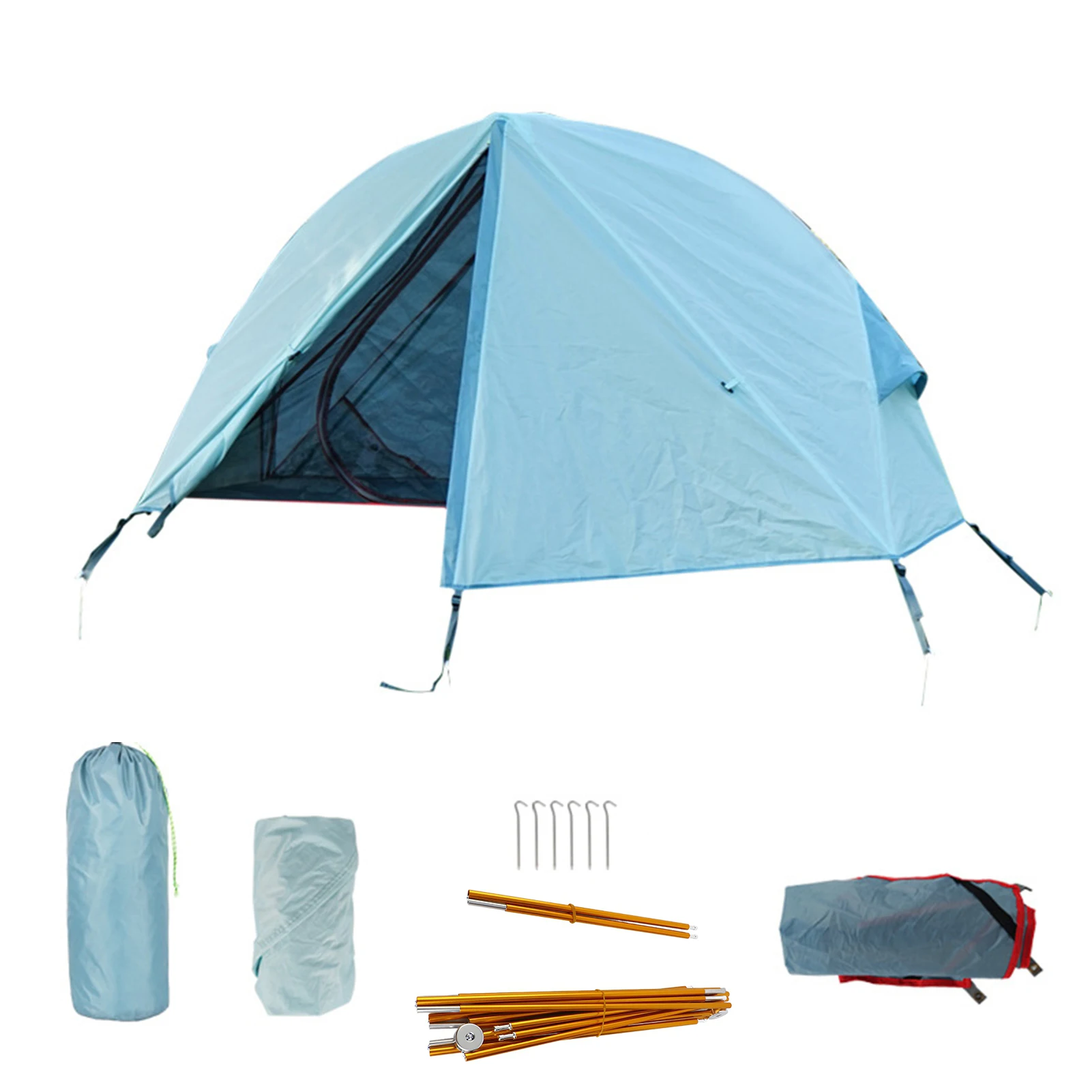 1 Person Camping Tent for Cot 2