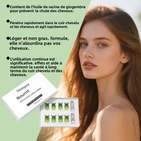 Sérum de soin essentiel pour cheveux, renforce les racines, réduit la perte, prévient la calvitie, nourrit le cuir chevelu, après-shampooing Anti-chute 6