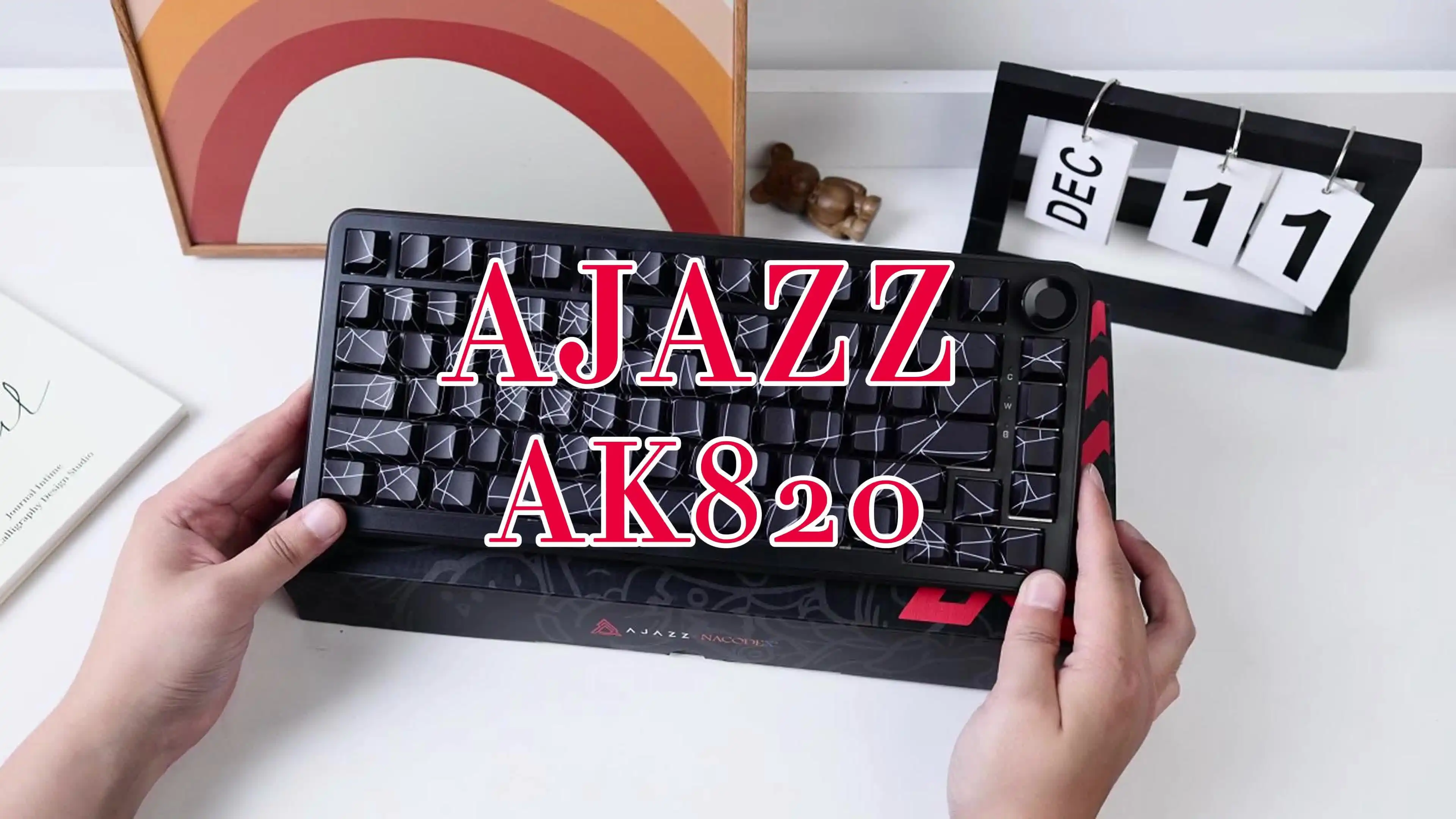 AJAZZ AK820 Max Ultra HEホール効果磁気キーボード ゲーミング