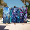 Anime Idol Cartoon Singer M-Miku Bath Towel Microfiber Soft Water Absorbing Breathable For Girl Kids Decorative Beach Towel 1
