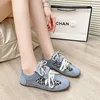 Women Sneakers 2024  Spring And Autumn New   Retro Leopard Print German Training Shoes Women Contrast Flat Casual Shoes Women 1