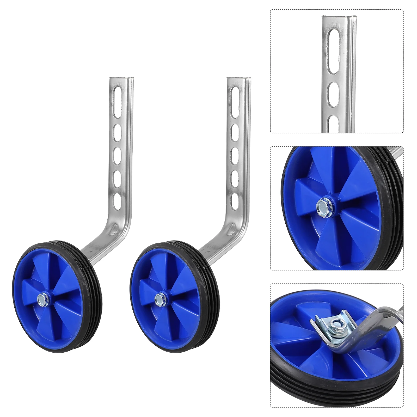 

Balance Children's Training Wheels Kids Bike Passenger Seat Pad Steel Universal
