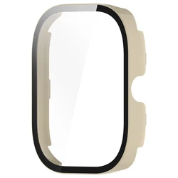 Enhanced Protective Case with Tempered Glass Screen Protector for Watch 3 Lite (Ivory)