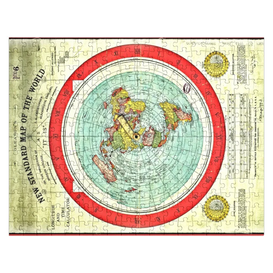 アレクサンダー・グリーソンの世界地図 61x91cm 大型ウォールアート