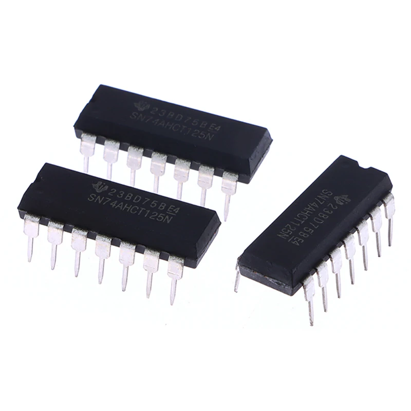 

5 шт./лот SN74AHCT125N 74AHCT125 74AHCT125N встроенный логический чип DIP-14 Новый