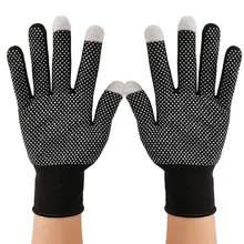 Thin Screen Gloves Cycling Sun Protection Elastic Non-slip Screen Nylon Ski Gloves Full Bike Sunscreen Gloves tanie i dobre opinie CN (pochodzenie)
