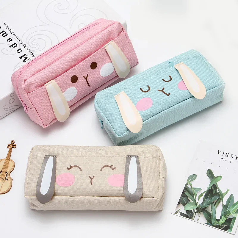 

Large-capacity Male and Female Students Oxford Cloth Pencil Bag Multi-layer Simple Stationery Box Kindergarten Prize Pencil Case